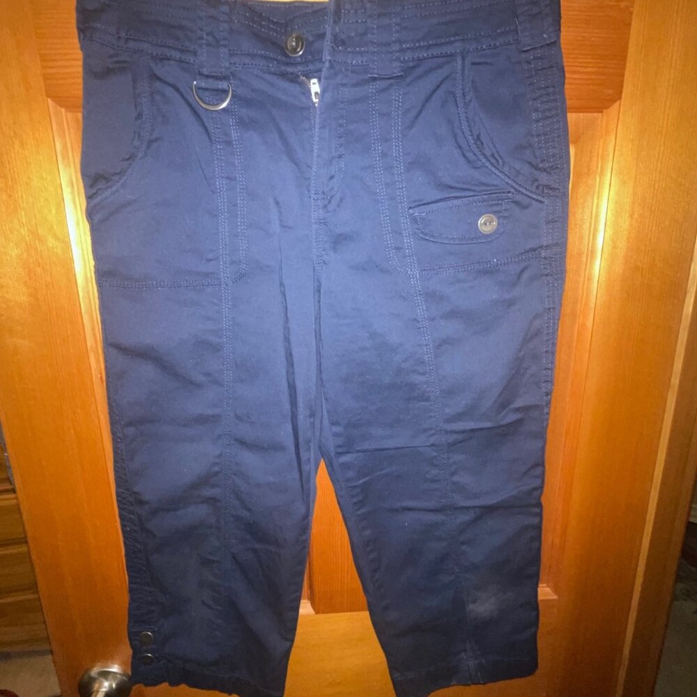 Blue Capris